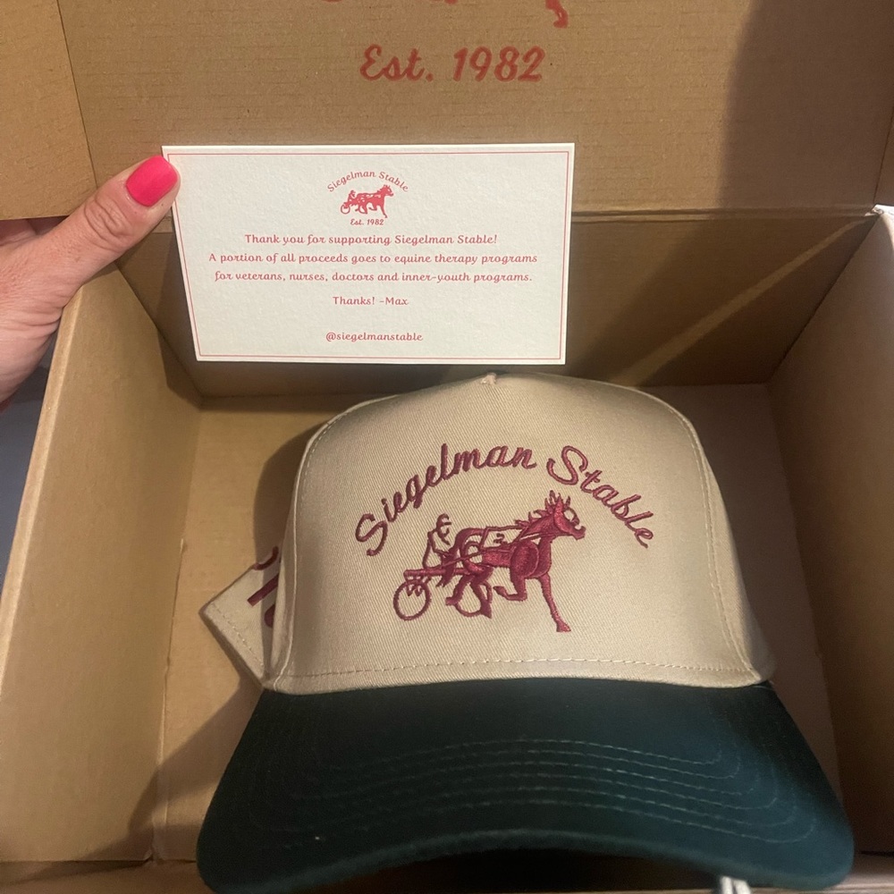 Siegelman stable hat sold out